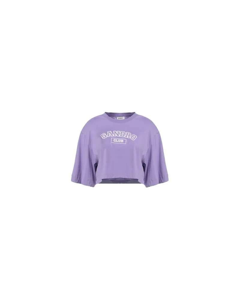 Sandro TOPS - T-shirtsauf YOOX.COM Violett