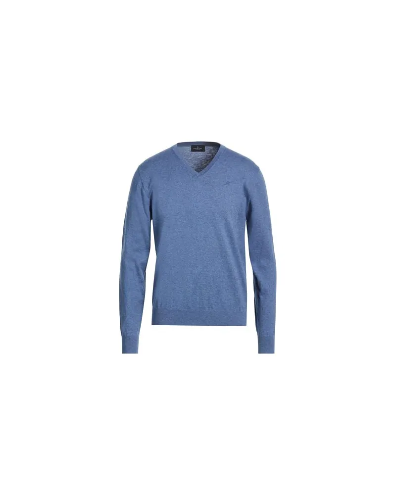 Hackett STRICKWAREN - Pulloverauf YOOX.COM Taubenblau
