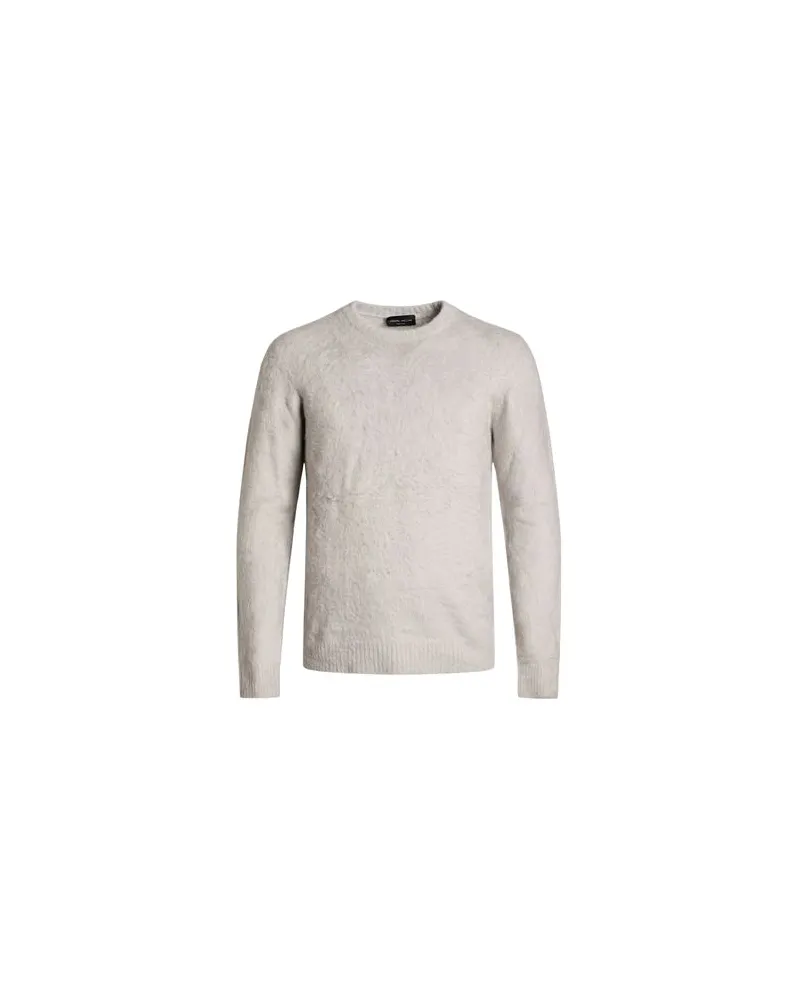 Roberto Collina STRICKWAREN - Pulloverauf YOOX.COM Hellgrau