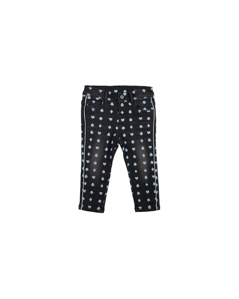 Monnalisa HOSEN & RÖCKE - Jeanshosenauf YOOX.COM Schwarz