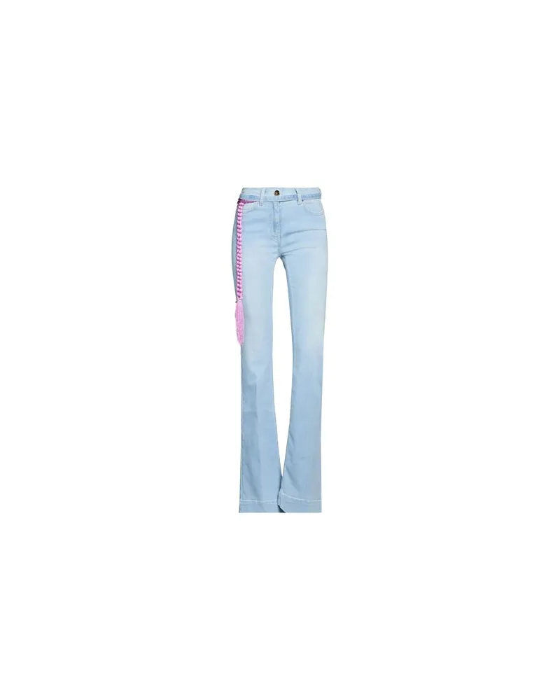 Simona Corsellini HOSEN & RÖCKE - Jeanshosenauf YOOX.COM Blau