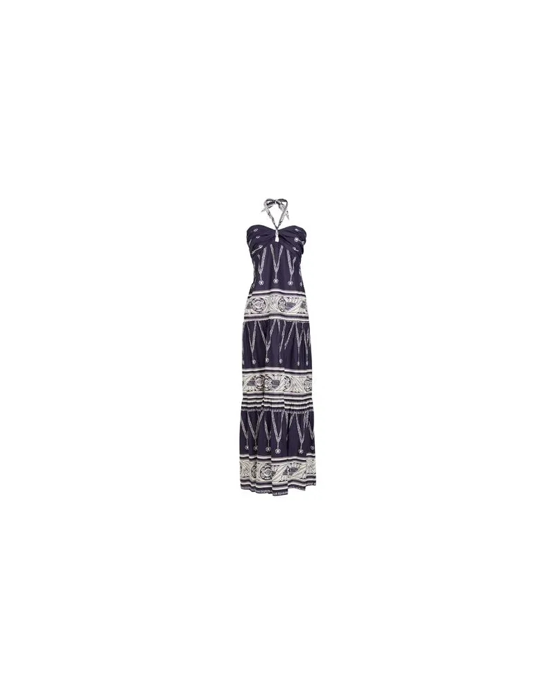 Johanna Ortiz KLEIDER - Maxi-Kleiderauf YOOX.COM Nachtblau