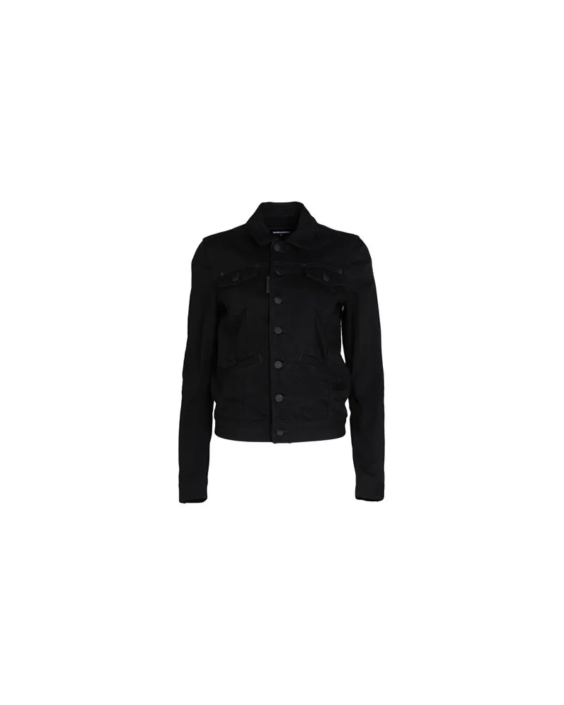 Dsquared2 JACKEN & MÄNTEL - Jeansjacken/Mäntelauf YOOX.COM Schwarz