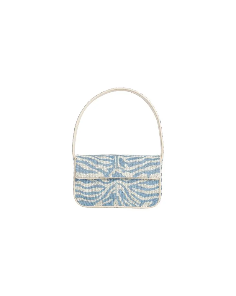 STAUD TOMMY BEADED BAG  - TASCHEN - Handtaschenauf YOOX.COM Blau