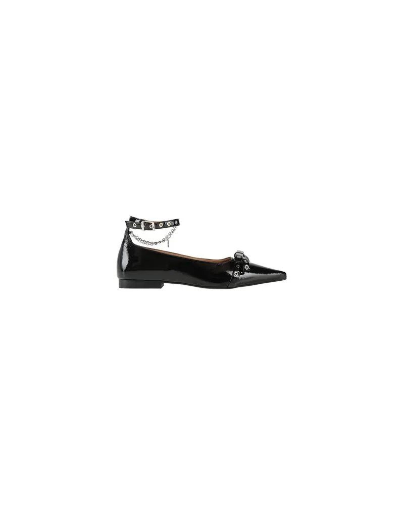 Ganni SCHUHE - Ballerinasauf YOOX.COM Schwarz