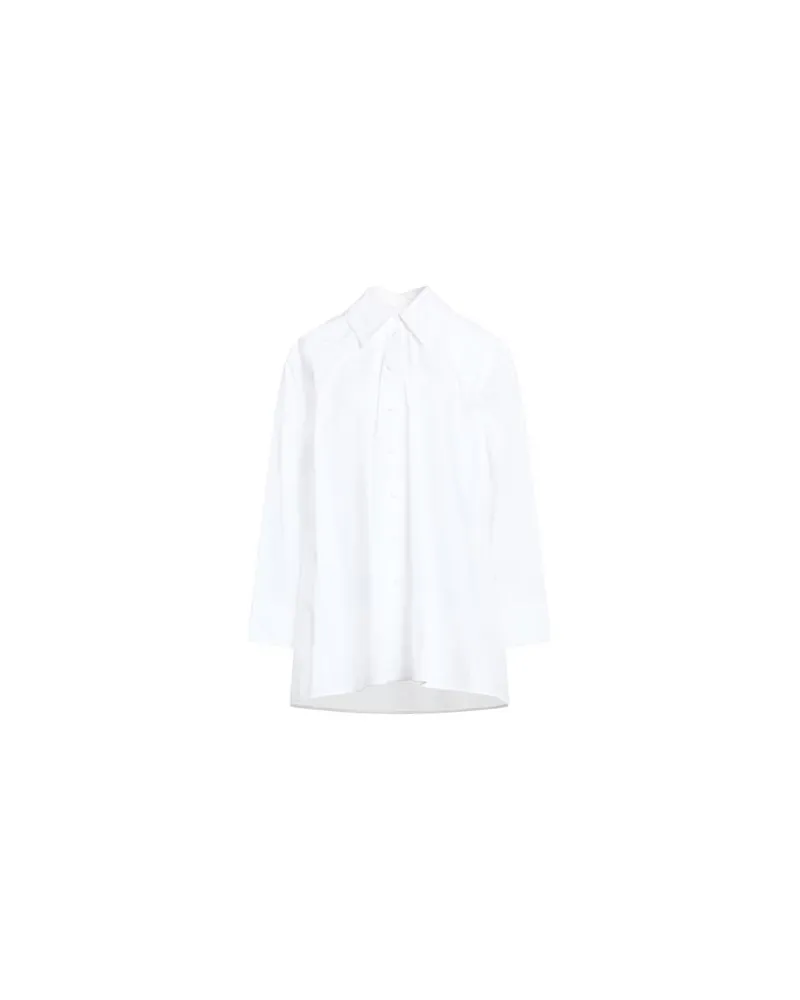Jil Sander TOPS - Hemdenauf YOOX.COM Weiß