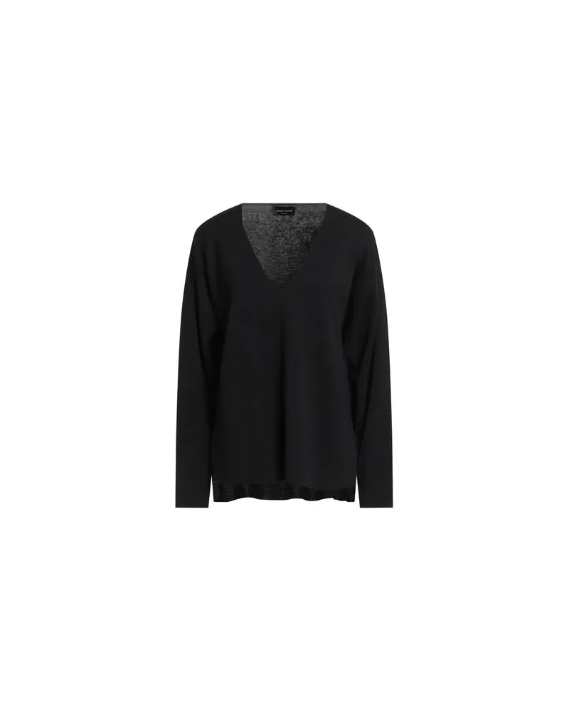 Roberto Collina STRICKWAREN - Pulloverauf YOOX.COM Schwarz