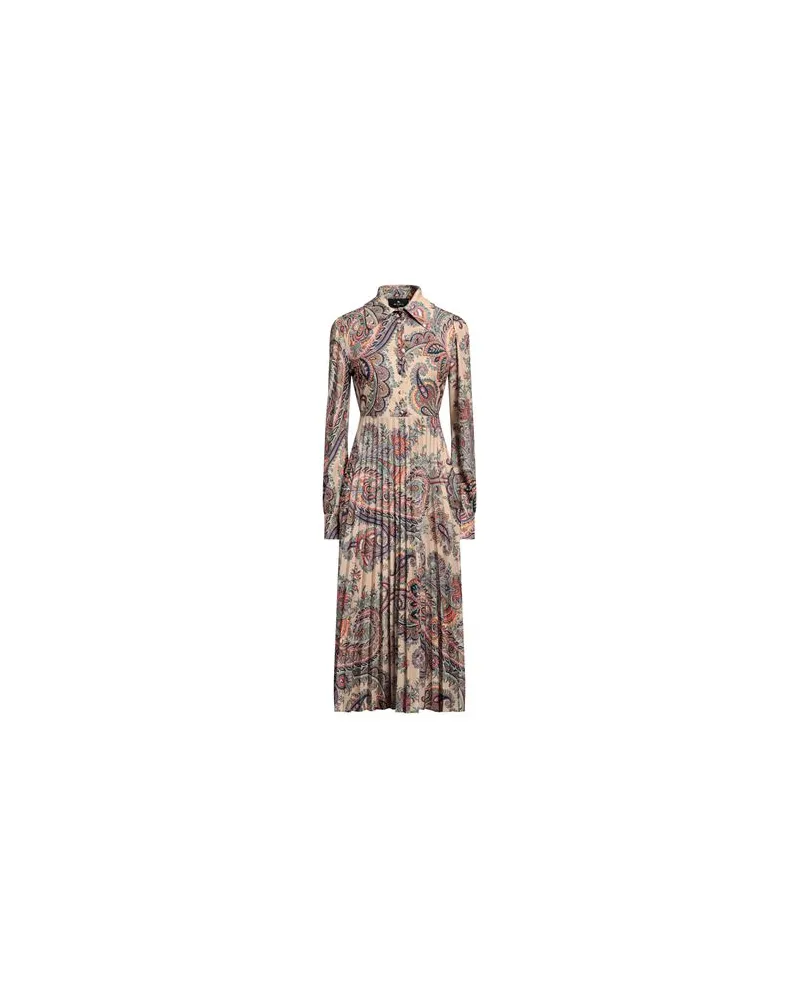 Etro KLEIDER - Midi-Kleiderauf YOOX.COM Beige
