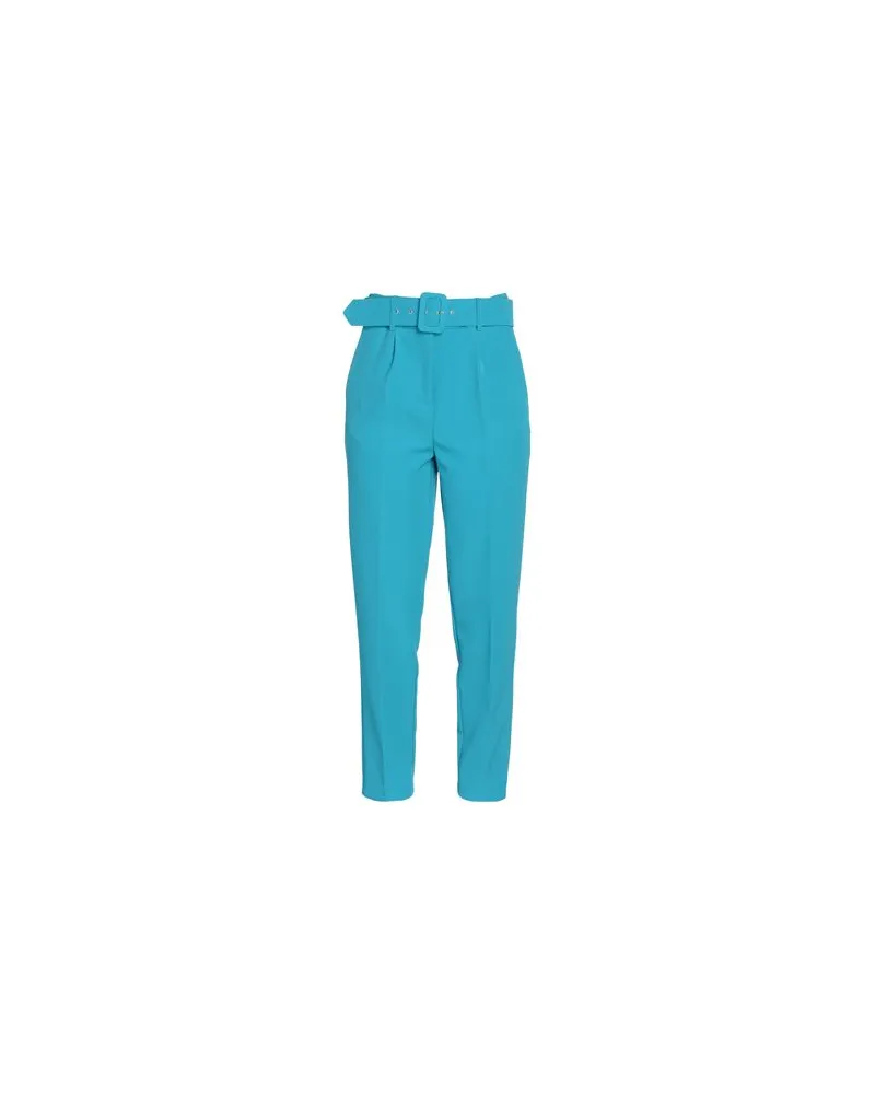 VICOLO HOSEN & RÖCKE - Hosenauf YOOX.COM Azurblau