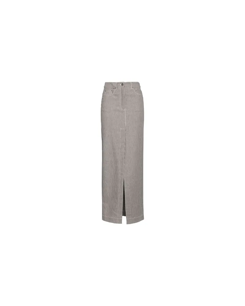 ROTATE Birger Christensen HOSEN & RÖCKE - Maxi-Röckeauf YOOX.COM Schokobraun