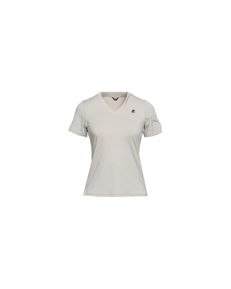 K-Way TOPS - T-shirtsauf YOOX.COM Hellgrau