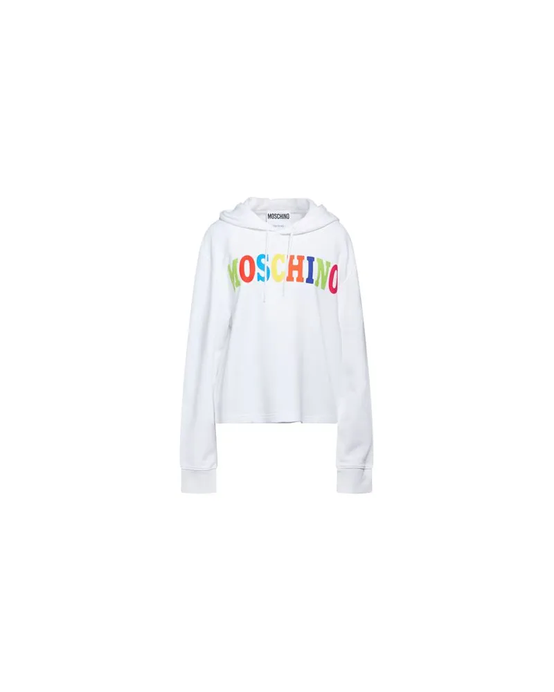 Moschino TOPS - Sweatshirtsauf YOOX.COM Weiß