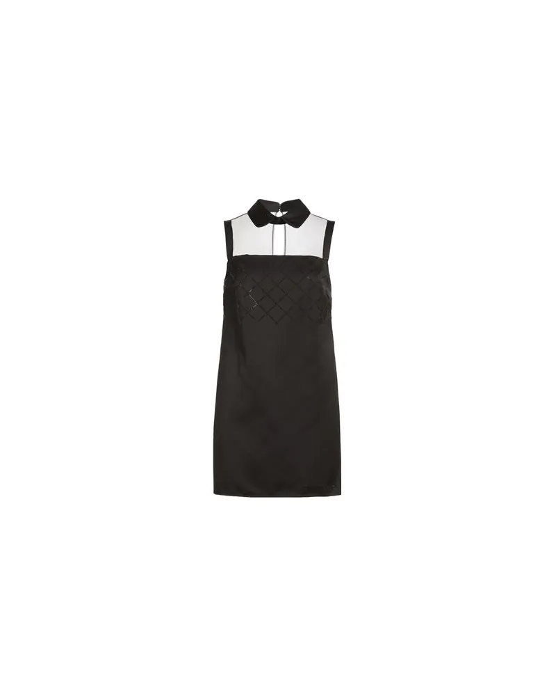 Elisabetta Franchi KLEIDER - Mini-Kleiderauf YOOX.COM Schwarz