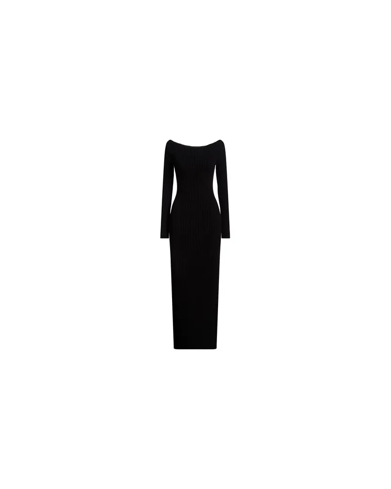 Max Mara KLEIDER - Maxi-Kleiderauf YOOX.COM Schwarz