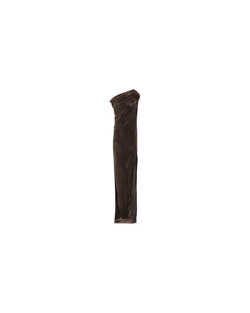 Rick Owens KLEIDER - Maxi-Kleiderauf YOOX.COM Maulwurfsgrau