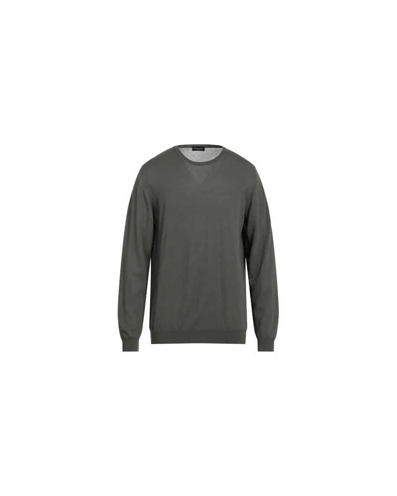 Roberto Collina STRICKWAREN - Pulloverauf YOOX.COM Militärgrün