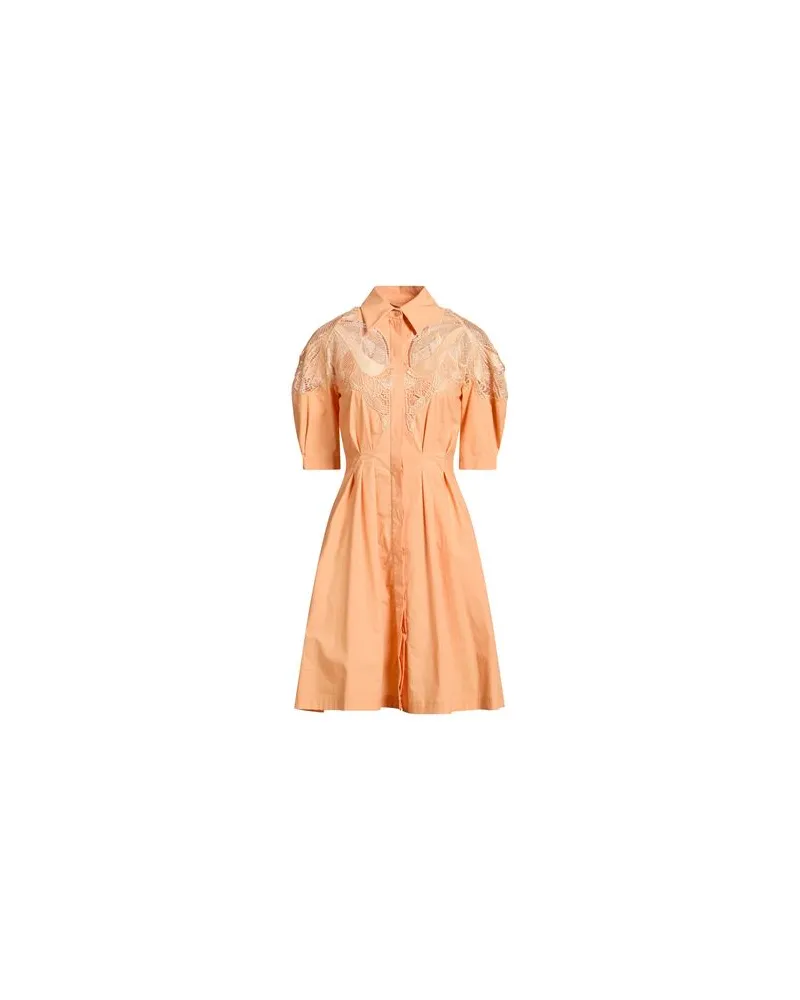 Alberta Ferretti KLEIDER - Mini-Kleiderauf YOOX.COM Pfirsich
