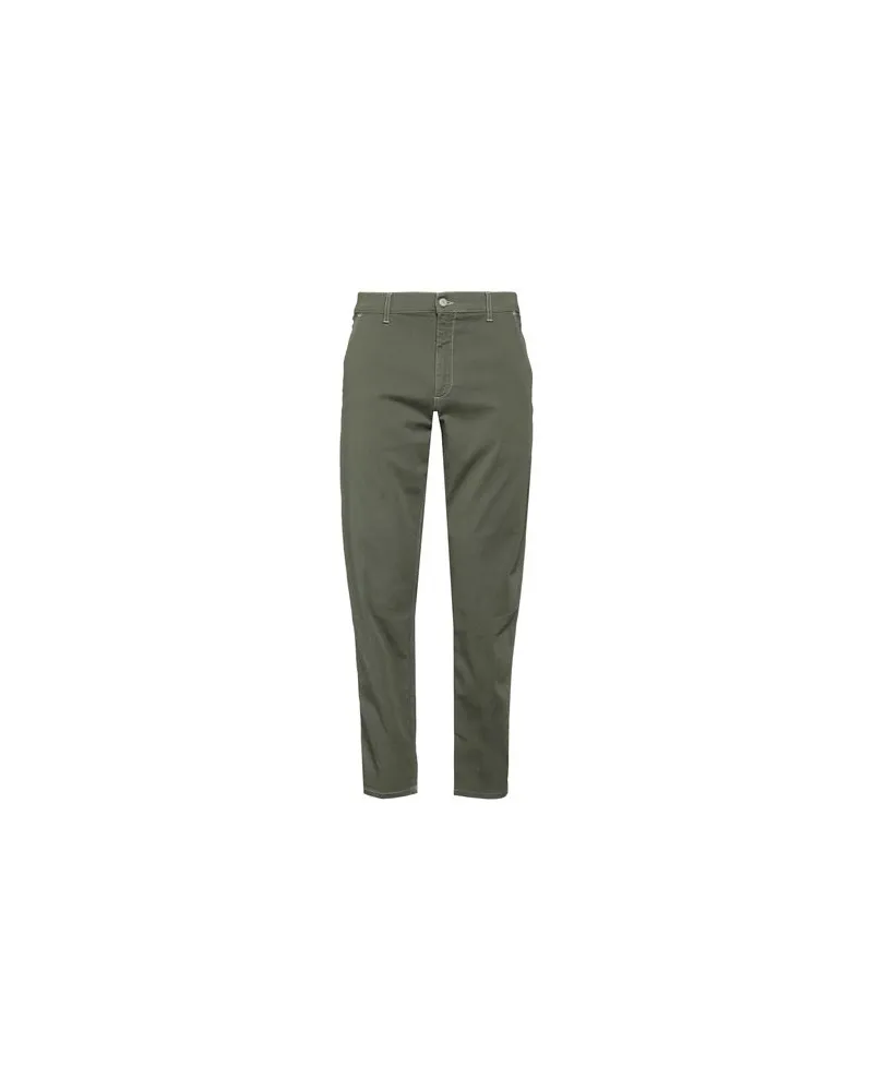 Dondup HOSEN & RÖCKE - Hosenauf YOOX.COM Militärgrün