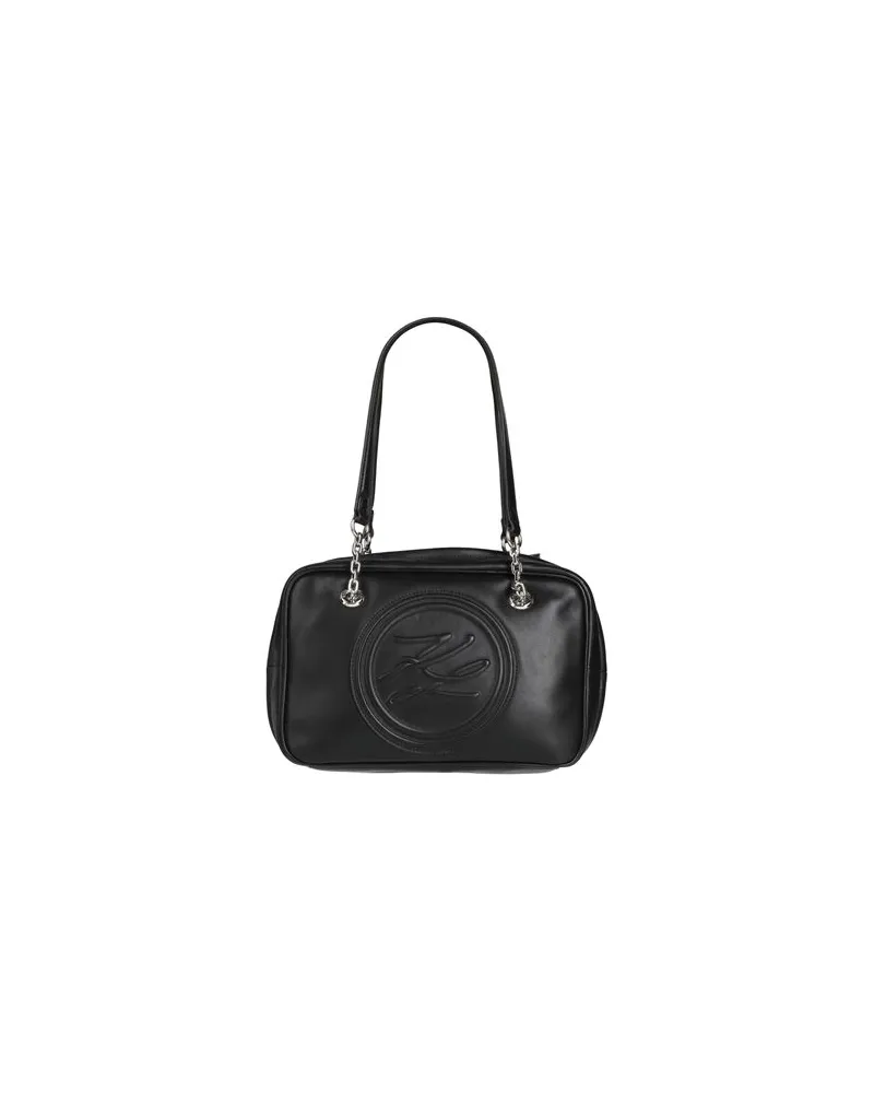 Karl Lagerfeld TASCHEN - Schultertaschenauf YOOX.COM Schwarz