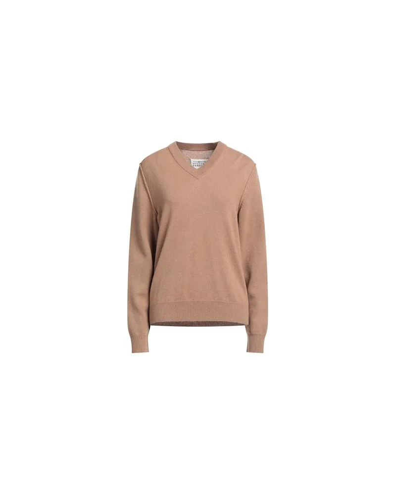 Maison Margiela STRICKWAREN - Pulloverauf YOOX.COM Kamel