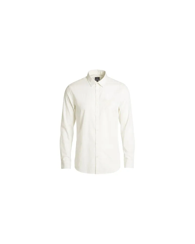 Armani Exchange TOPS - Hemdenauf YOOX.COM Weiß