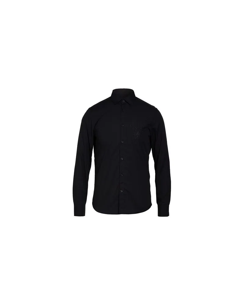 Armani Exchange TOPS - Hemdenauf YOOX.COM Schwarz