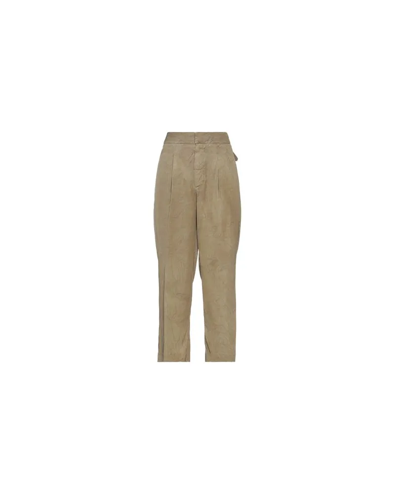 Dondup HOSEN & RÖCKE - Hosenauf YOOX.COM Militärgrün