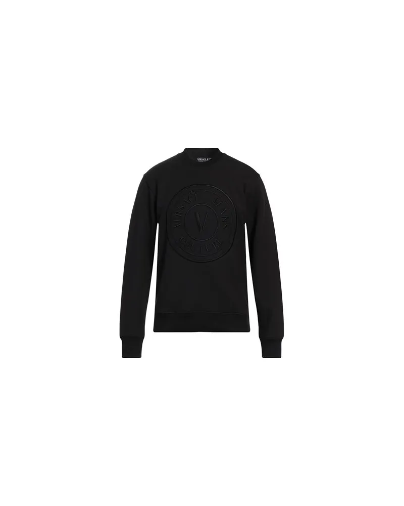 Versace Jeans TOPS - Sweatshirtsauf YOOX.COM Schwarz