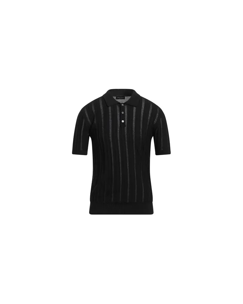 Roberto Collina STRICKWAREN - Pulloverauf YOOX.COM Schwarz