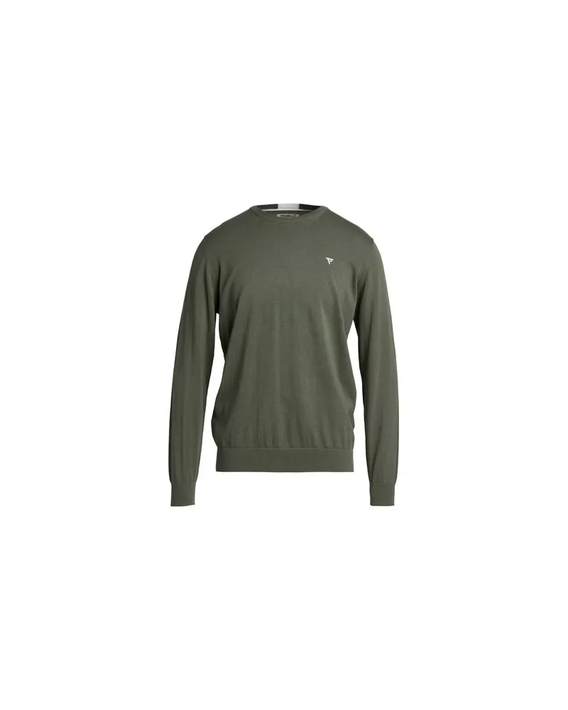 Fred Mello STRICKWAREN - Pulloverauf YOOX.COM Militärgrün