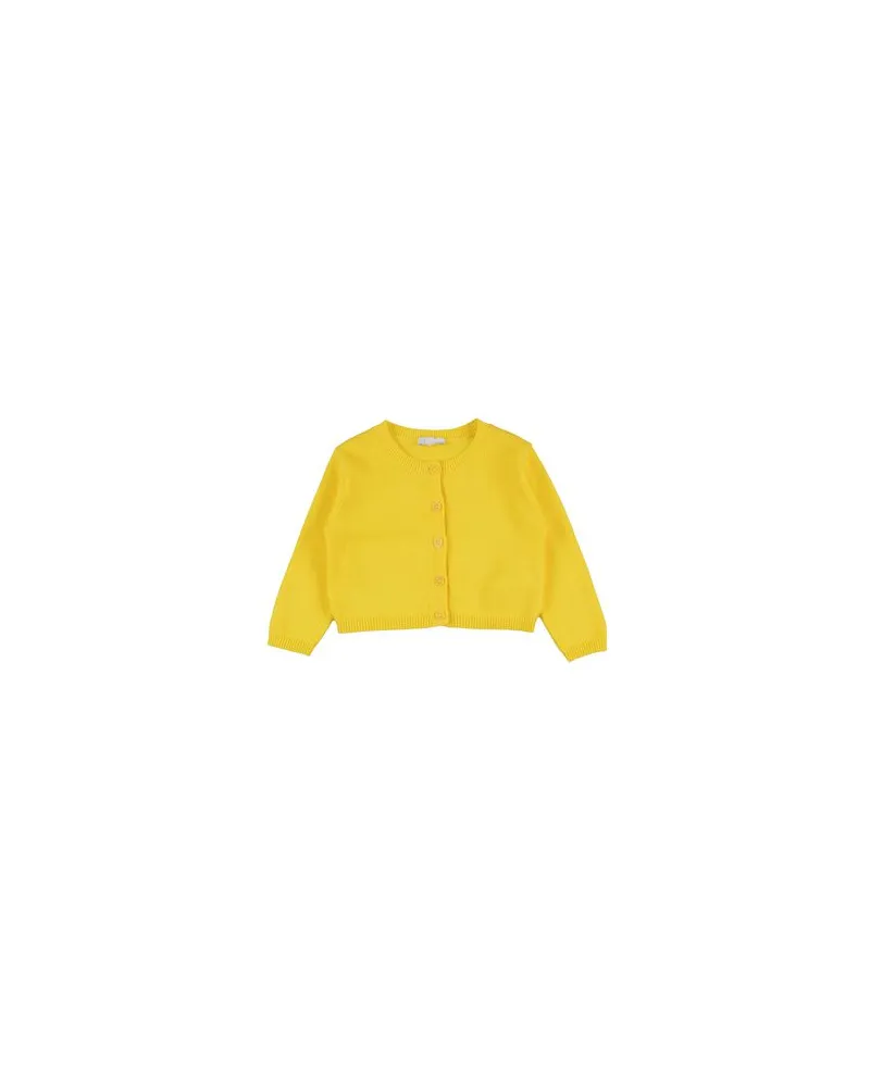 Il Gufo STRICKWAREN - Strickjackenauf YOOX.COM Gelb