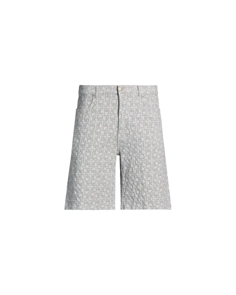 John Richmond HOSEN & RÖCKE - Jeansshortsauf YOOX.COM Grau