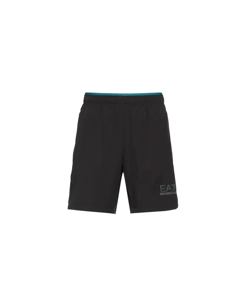 EA7 HOSEN & RÖCKE - Shorts & Bermudashortsauf YOOX.COM Schwarz