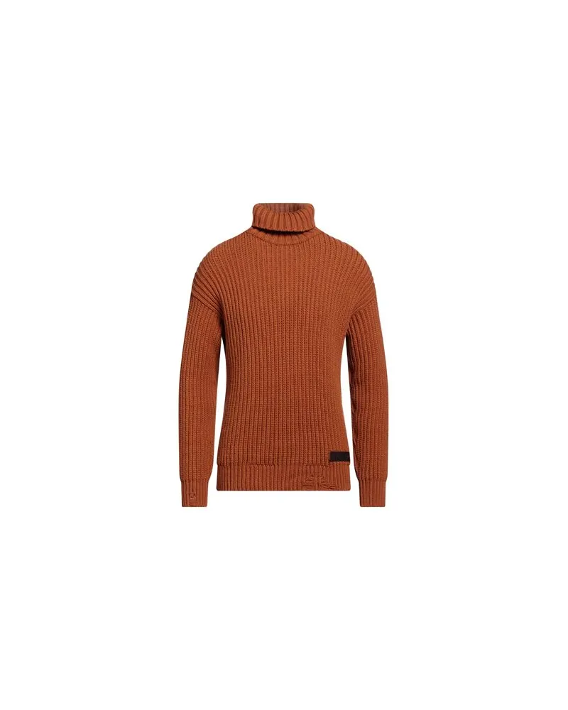 Dsquared2 STRICKWAREN - Rollkragenpulloverauf YOOX.COM Rostrot