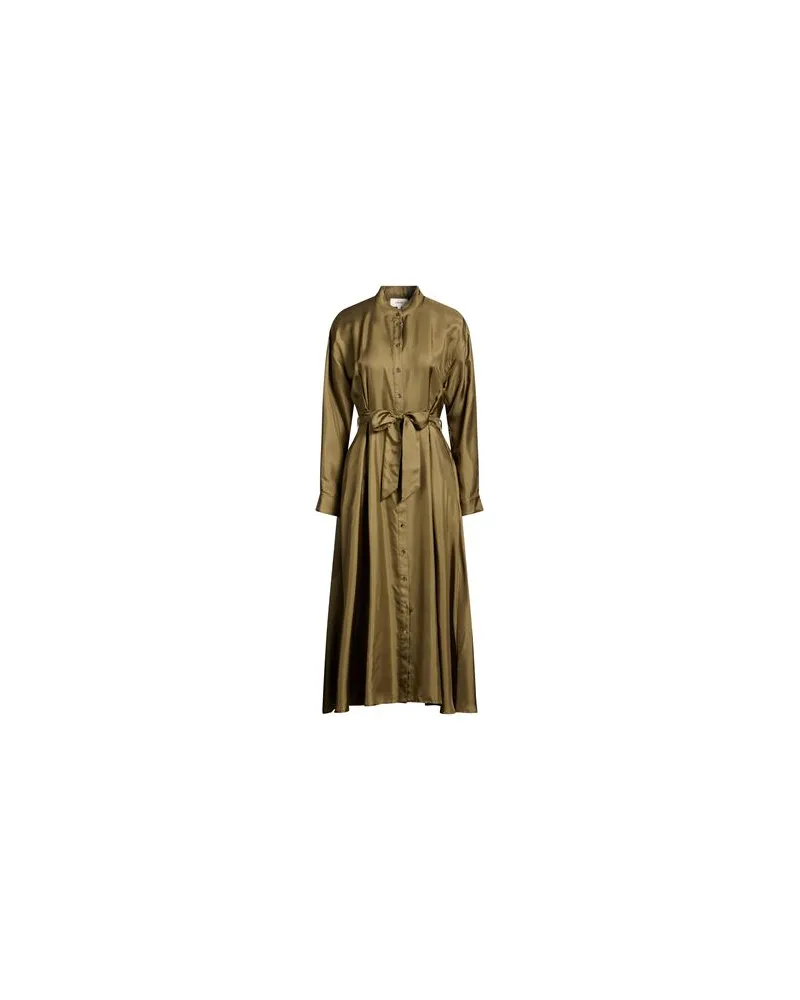 Xírena KLEIDER - Midi-Kleiderauf YOOX.COM Khaki