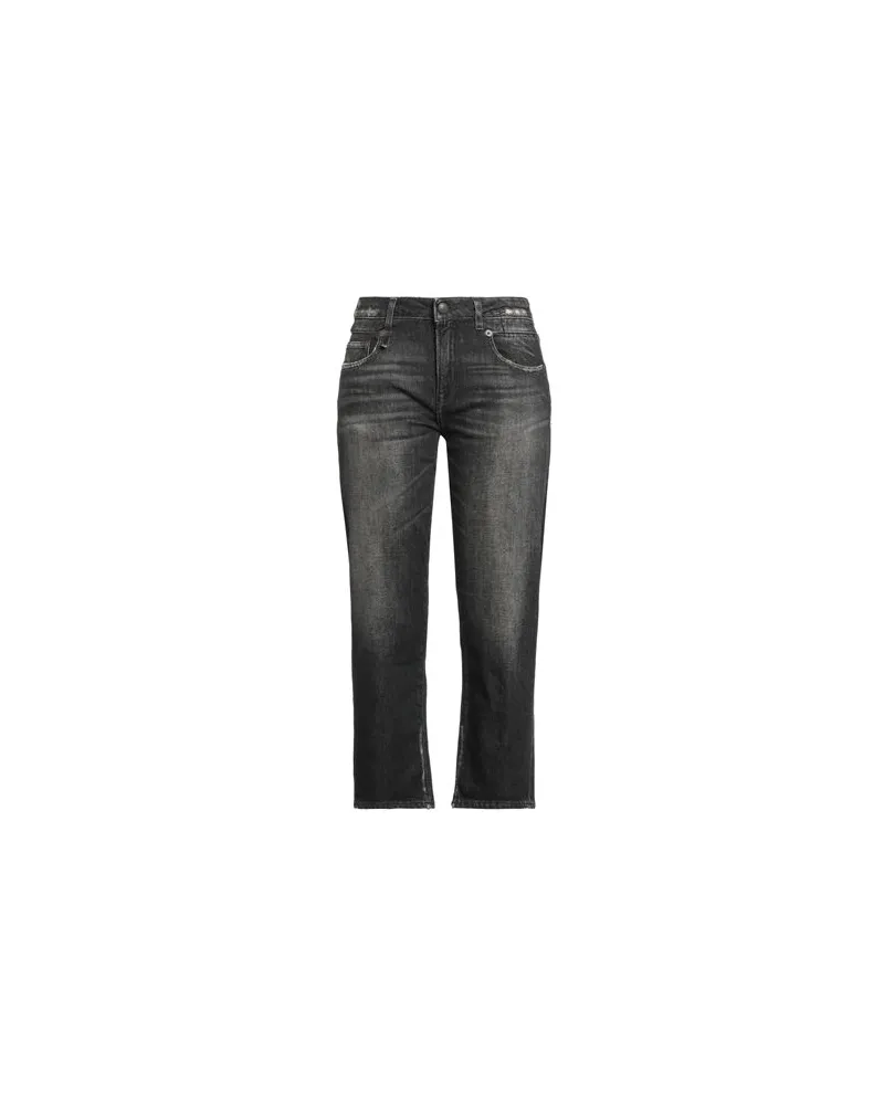 R13 HOSEN & RÖCKE - Jeanshosenauf YOOX.COM Schwarz