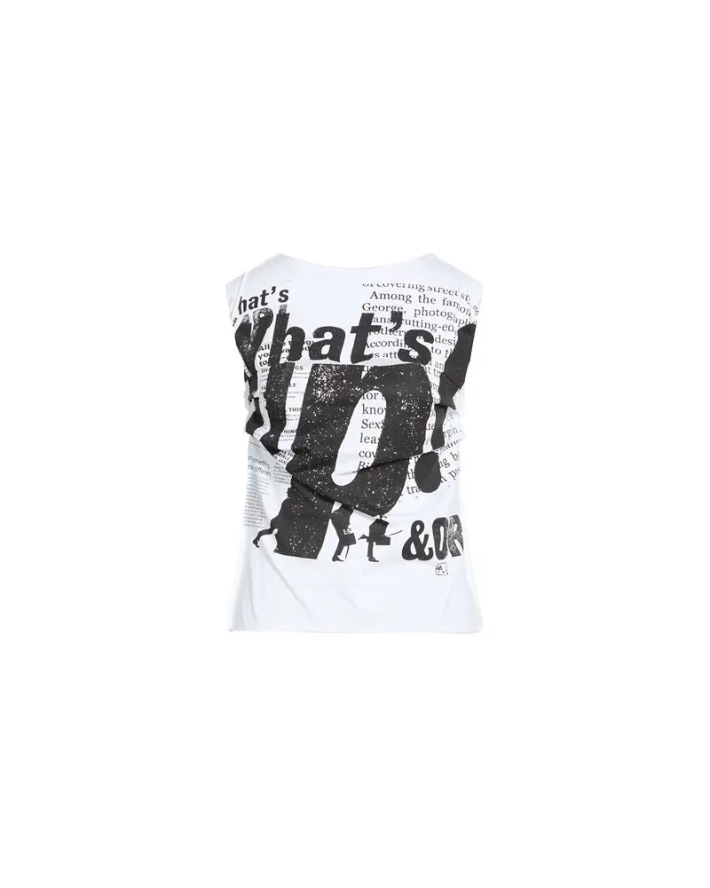 Moschino COUTURE - TOPS - T-shirtsauf YOOX.COM Weiß