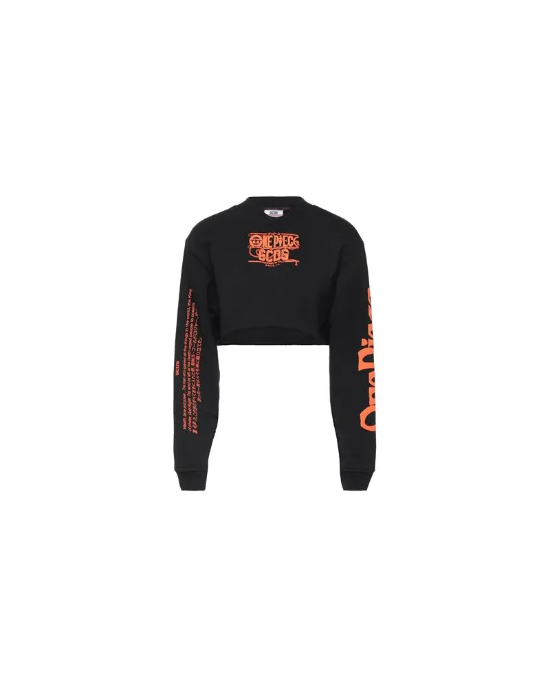 GCDS TOPS - Sweatshirtsauf YOOX.COM Schwarz