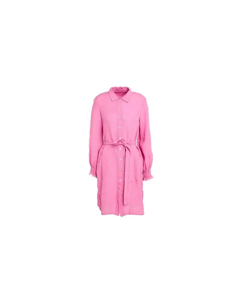 120% Lino KLEIDER - Mini-Kleiderauf YOOX.COM Rosa
