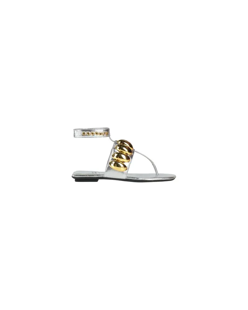 Jeffrey Campbell SCHUHE - Zehentrennerauf YOOX.COM Silber