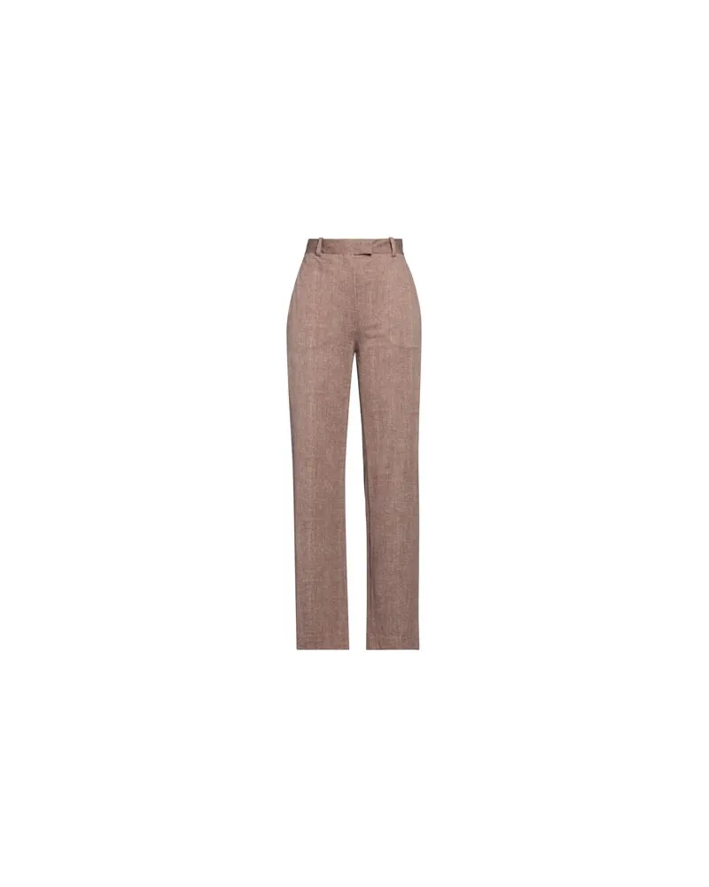 CIRCOLO 1901 HOSEN & RÖCKE - Hosenauf YOOX.COM Hellbraun