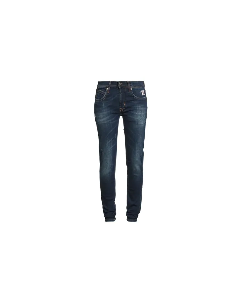 Roy Roger's HOSEN & RÖCKE - Jeanshosenauf YOOX.COM Blau