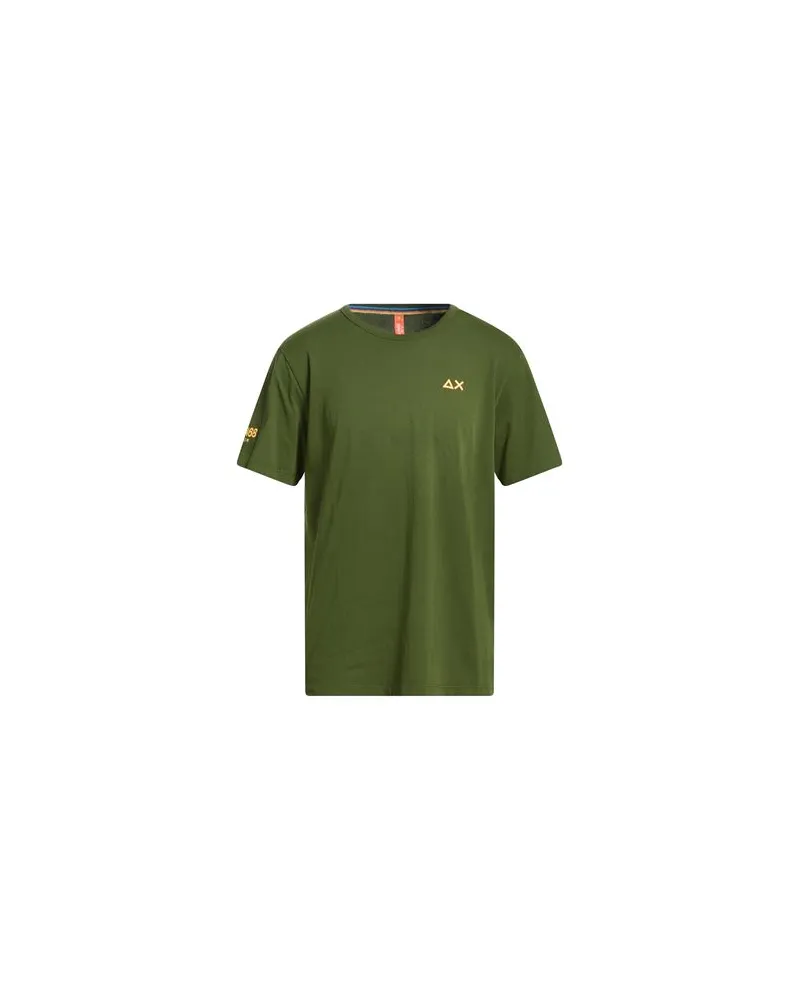 Sun68 TOPS - T-shirtsauf YOOX.COM Militärgrün