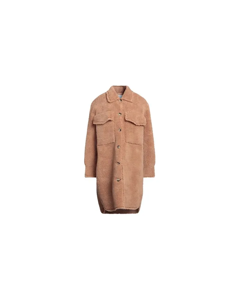 AVA ADORE JACKEN & MÄNTEL - Shearling- & Kunstfellauf YOOX.COM Kamel