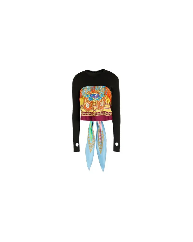 Versace TOPS - T-shirtsauf YOOX.COM Schwarz