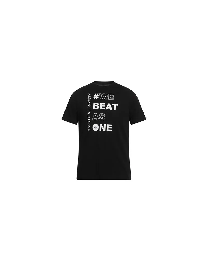 Armani Exchange TOPS - T-shirtsauf YOOX.COM Schwarz