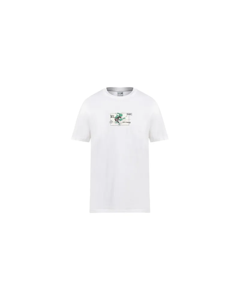 Puma TOPS - T-shirtsauf YOOX.COM Weiß