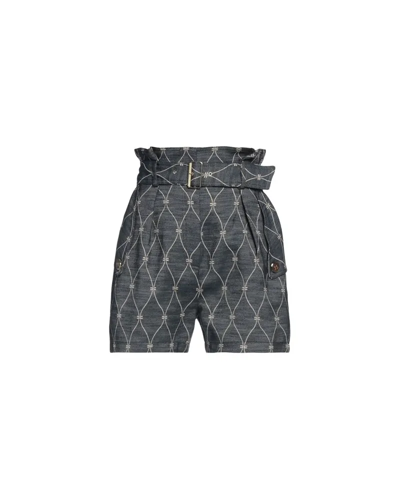 Elisabetta Franchi HOSEN & RÖCKE - Shorts & Bermudashortsauf YOOX.COM Nachtblau