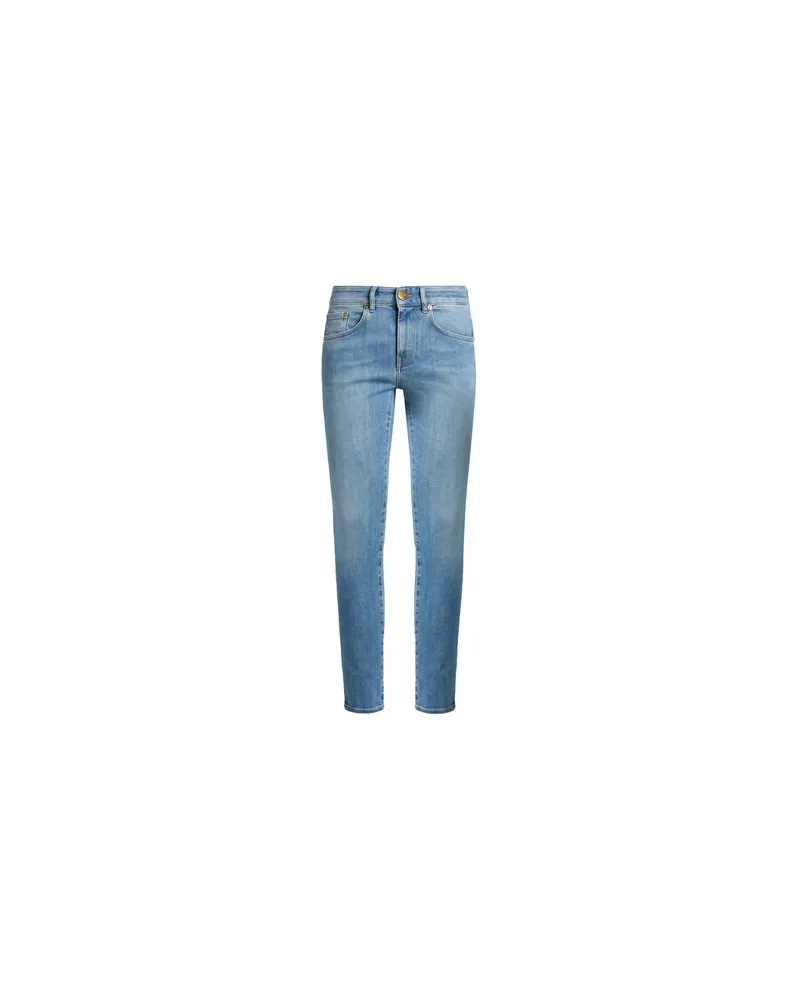 PT TORINO HOSEN & RÖCKE - Jeanshosenauf YOOX.COM Blau