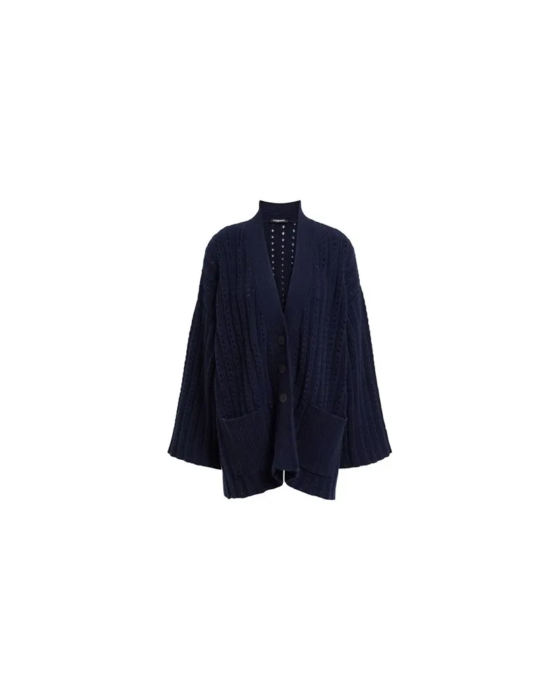 Canessa STRICKWAREN - Strickjackenauf YOOX.COM Nachtblau